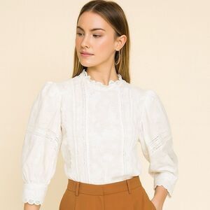 Ralph Lauren Polo Lace Blouse NWOT